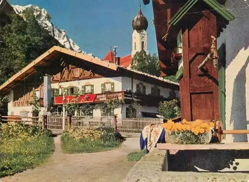 A5165 Germany Grainau gegen Zugspitze Haus