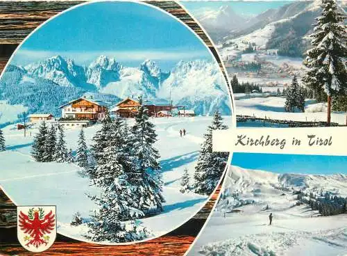 A5160 Austria Wintersportplatz Kirchberg im Tirol several sights
