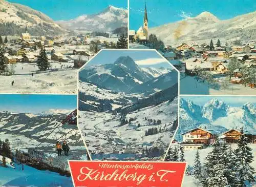 A5160 Austria Wintersportplatz Kirchberg im Tirol multi view
