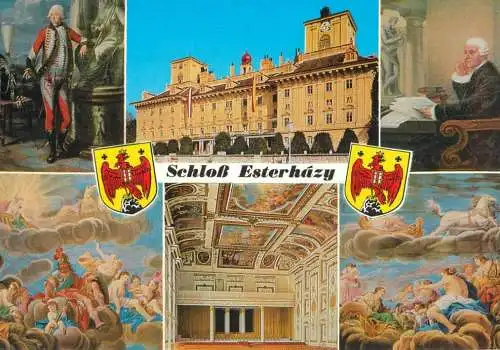 A5150 Austria Eisenstadt Burgenland Schloss Esterhazy multi view