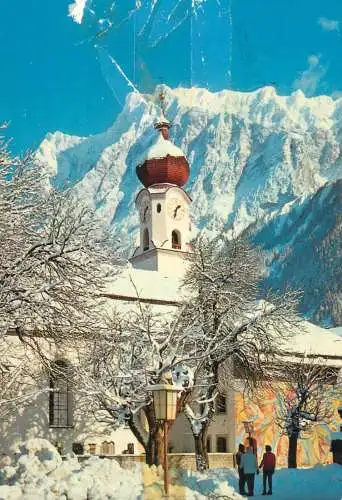 A5148 Austria Wintersportplatz Ehrwald Tirol