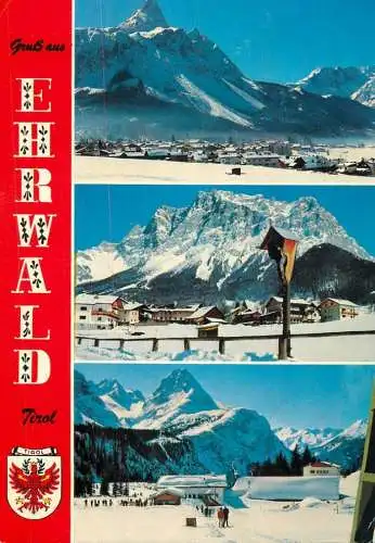 A5148 Austria Ehrwald Tirol several winter views