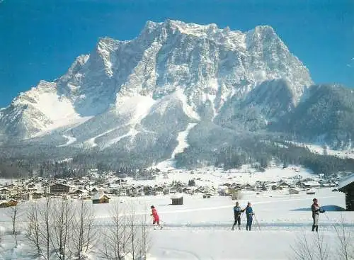 A5147 Austria Ehrwald Tirol winter scenery