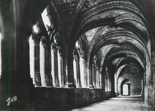 A5380 France La Chaise Dieu abbey interior