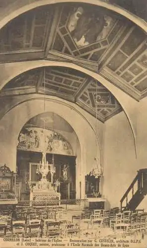 A5368 Cornillon interieur de l`Eglise