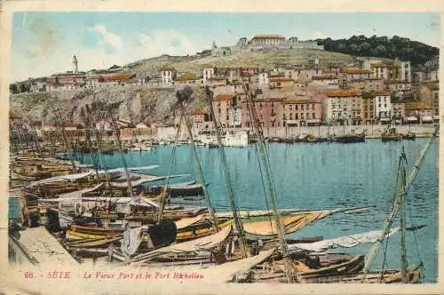 A5368 Sete (Cette) vieux port