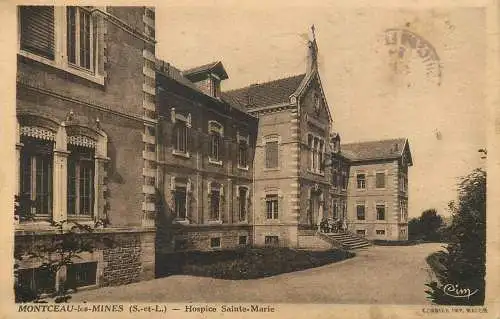 A5368 Montceau les Mines hospice Sainte-Marie