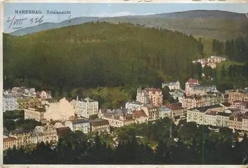 A5365 Marienbad general view 1926