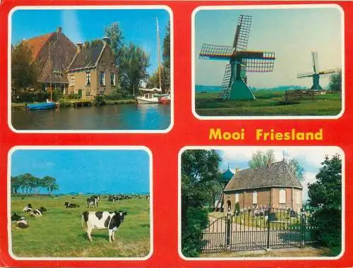 A5142 Netherlands Mooi Friesland different aspects