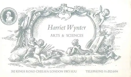 A5364 Harriet Wynter arts & sciences
