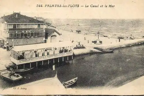 A5364 Palavas les Flots cpa