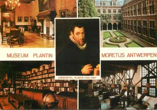 A5142 Belgium Antwerpen Museum Plantin-Moretus multi view