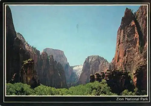 A5141 USA Zion UT National Park Temple Sinawava