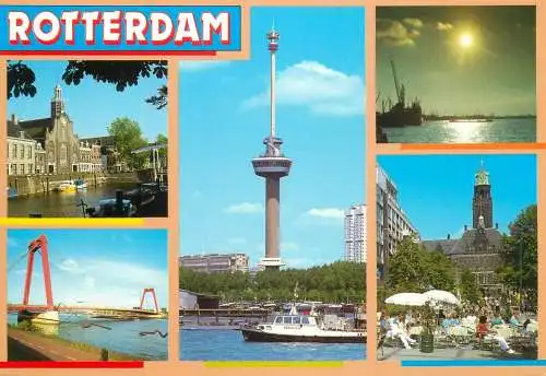 A5138 Netherlands Rotterdam several views