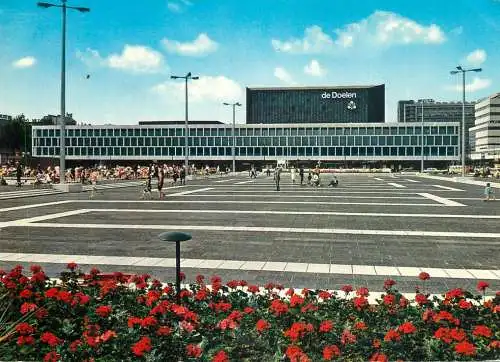 A5138 Netherlands Rotterdam De Doelen met Raadhuisplein
