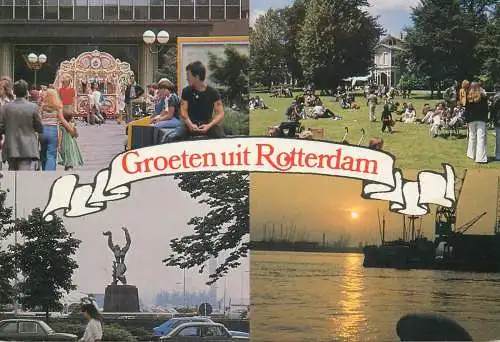A5138 Netherlands Groeten uit Rotterdam multi view