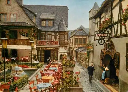 A5136 Germany Rudesheim am Rhein Drosselgasse