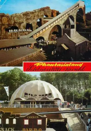 A5136 Germany Bruhl Phantasialand Amusement Park different views