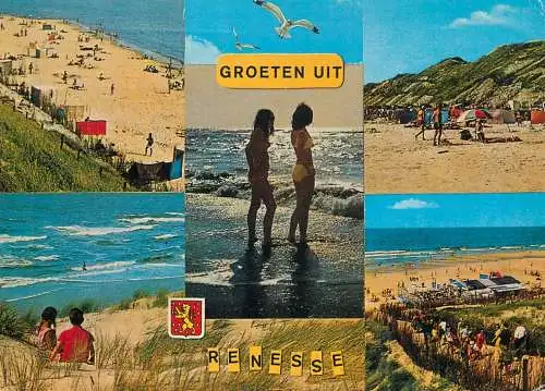 A5135 Netherlands Groeten uit Renesse multi view