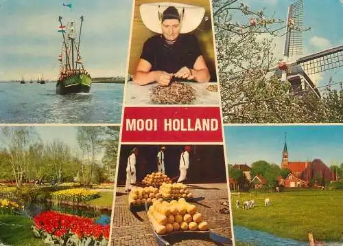 A5135 Mooi Holland / Netherlands multi view souvenir