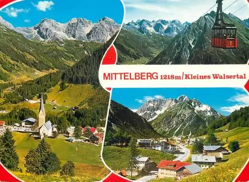 A5135 Austria Mittelberg Kleines Walsertal multi view
