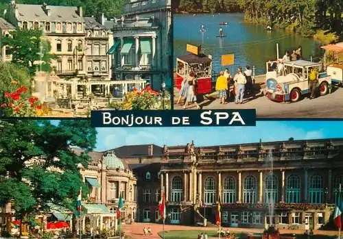 A5133 Belgium Bonjour de Spa souvenir multi view