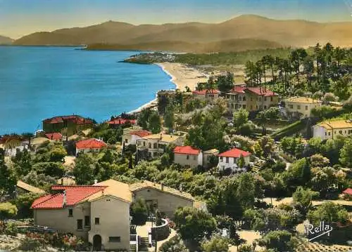 A5109 France Le Lavandou (Var) - Les Villas, la plage et le rivage