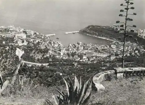 A5109 Monaco vue aerienne prise de la Turbie