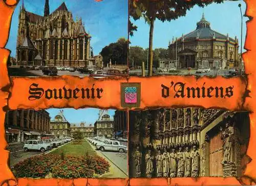 A5107 France souvenir d'Amiens multi view