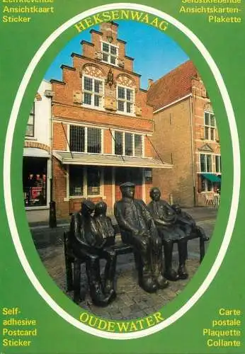 A5103 Netherlands Oudewater Heksenwaag statues complex