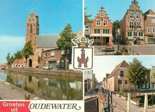 A5103 Netherlands Groeten uit Oudewater different views