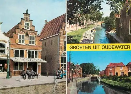 A5103 Netherlands Groeten uit Oudewater several views