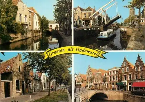 A5103 Netherlands Groeten uit Oudewater multi view