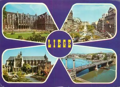 A5096 Belgium Bonjour de Liege different views