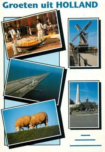 A5094 Groeten uit Netherlands different aspects and sights