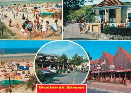 A5092 Netherlands Groeten uit Renesse multi view