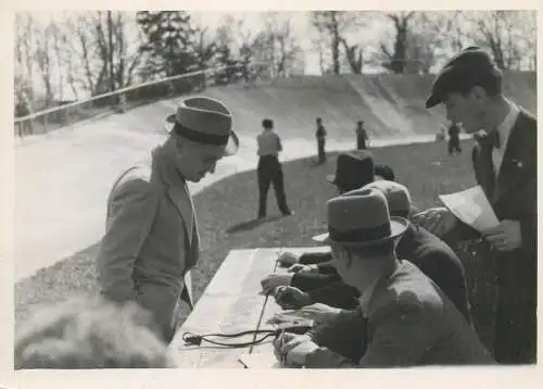 A0074 Sports Cycling Swiss sport event snapshot photographic postcard