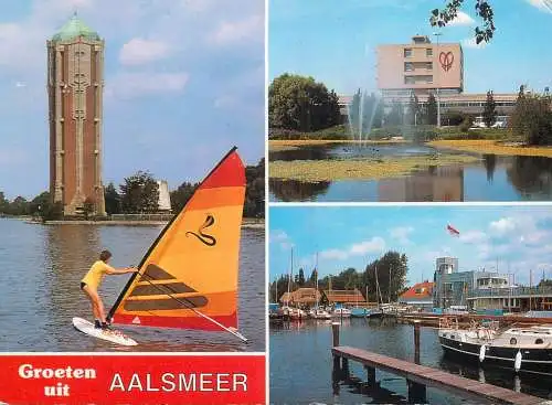 A5088 Netherlands Groeten uit Aalsmeer multi view