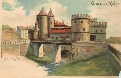 A5360 Gruss aus Metz Deutsches Tor
