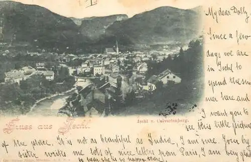 A5333 Gruss aus Ischl 1898
