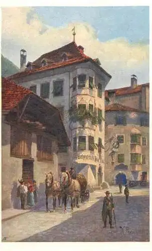 A5333 Graz Joanneum Ring Kunstler-AK