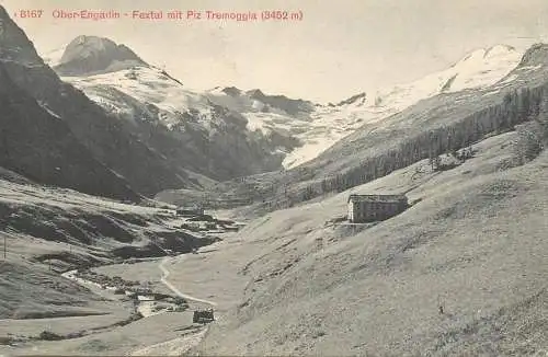 A5333 Ober Engadin Fextal mit Piz Tremoggia
