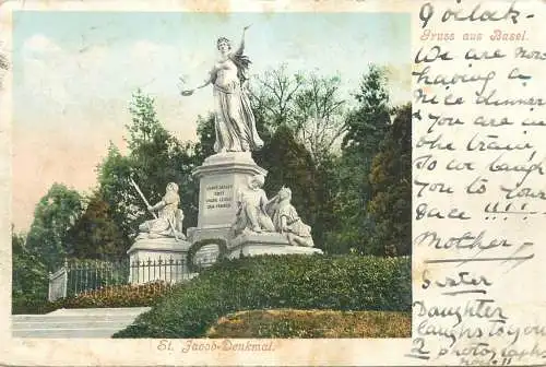 A5333 Basel St. Jacob Denkmal 1903