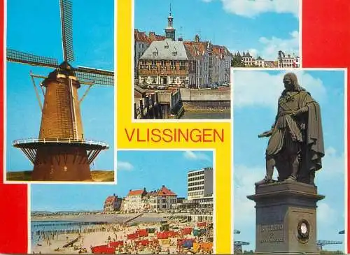 A5087 Netherlands Zeebad Vlissingen multi view