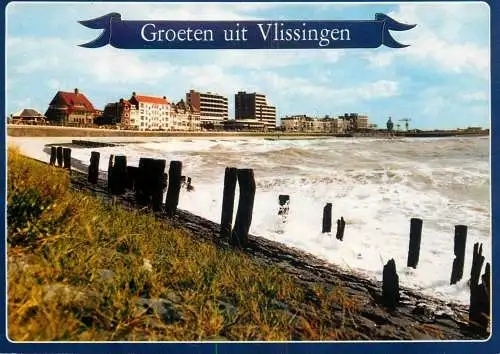 A5087 Netherlands Groeten uit Vlissingen