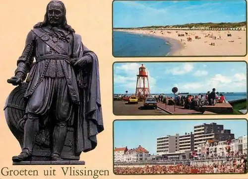 A5087 Netherlands Groeten uit Vlissingen multi view
