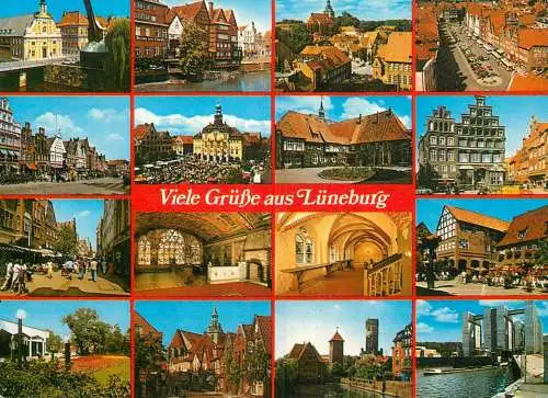 A5083 Germany Viele Grusse aus Luneburg several views