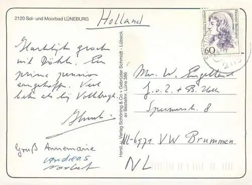 A5083 Germany Viele Grusse aus Luneburg several views
