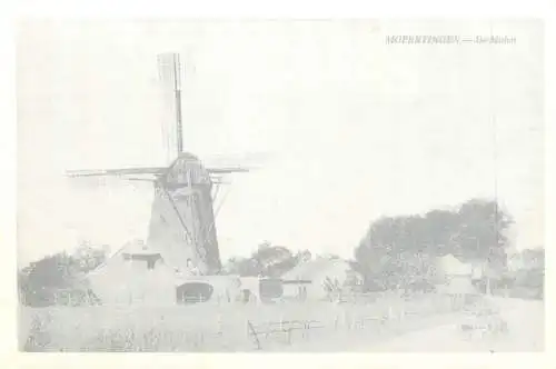 A5305 Mopertingen mill modern repro card