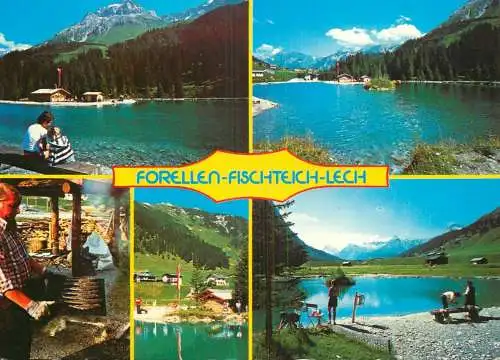 A5081 Austria Vorarlberg Fieschteich Zug bei Lech Frollen-Fischteich-Lech multi view